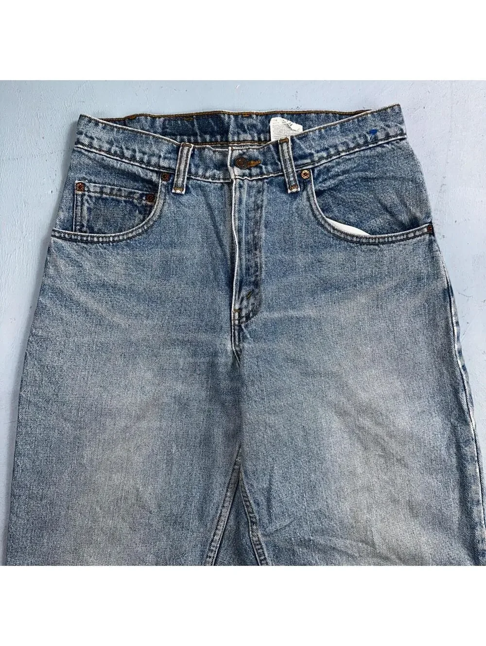 Levis 560 Vintage 90s Canada Red Tab Loose Fit Tapered Leg Blue Jeans 31x34